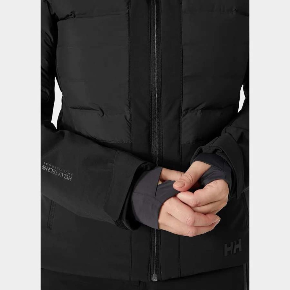 Helly Hansen Avanti Insulated Ski Jacket Womens XS Black Tech Professional - Picture 3 of 16